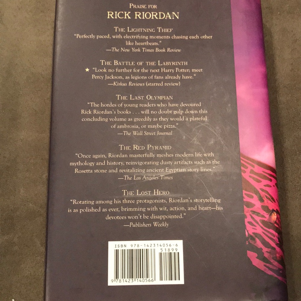 Book- The Throne of Fire - Picture 2 of 3